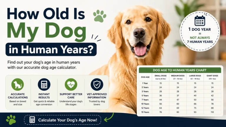 German Shepherd Age Calculator – Convert German Shepherd Years to Human ...